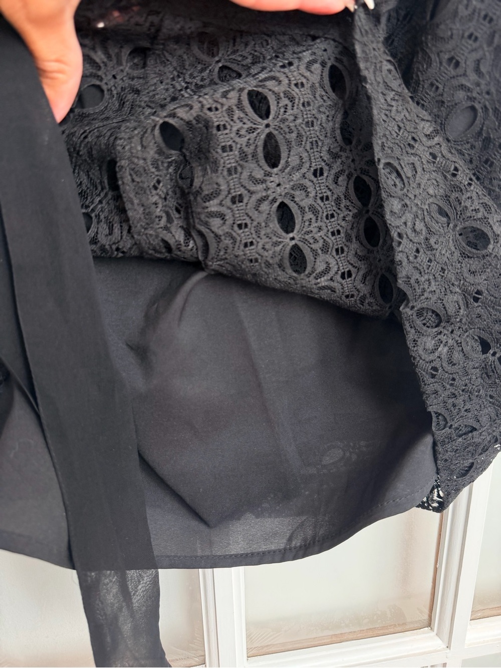 Vintage Betsey Johnson Y2K 90’s Whimsigoth Lace Strapless Bow Dress Size 2 XS - Picture 10 of 13